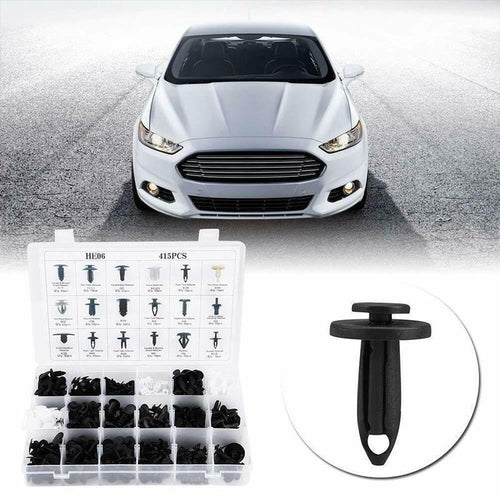 Kit Sujetadores para Auto de 100 piezas